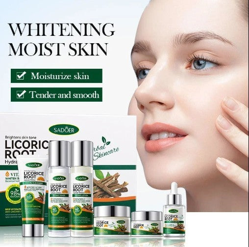 Sadoer - Licorice Root Whitening Skin Care Set