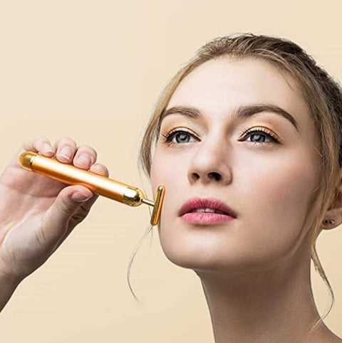 V-Shaped Electric Facial Massage Bar