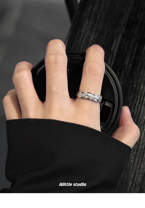 Ins Korean Style Niche Design Ring Advanced Normcore Style Ring