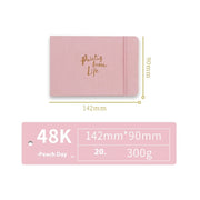 Feiluniao Watercolor Notebook Fabric Handmade Mini Portable Portable Character Sketch Hand Painted Graffiti Drawing Book